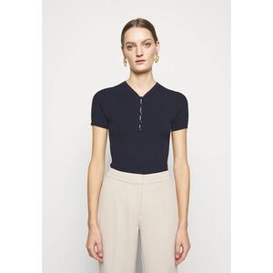 [Club Monaco] Classic Zorley Rib Navy Sweater